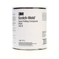 Matériau d'enrobement Scotch-Weld<sup>MC</sup>, 1 gal., Seau, Deux composants, Noir AMB066 | Vision Industrielle