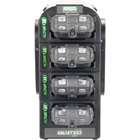 Chargeur à appareils multiples Galaxy<sup>MD</sup> GX2 pour Altair<sup>MD</sup> 5X, Compatible avec Détecteur de gaz de la famille MSA Altair HZ213 | Vision Industrielle