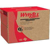 Chiffons WypAll<sup>MD</sup> pour l'huile, la graisse et l'encre, Spécialisé, 16-4/5" lo x 12" la NI328 | Vision Industrielle