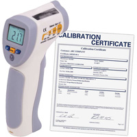 Thermomètre à infrarouge alimentaire avec certificat ISO, -4°- 392° F ( -20° - 200° C )/-58°- 4° F ( -50° - -20° C ), 8:1, Émissivité Fixe NJW100 | Vision Industrielle
