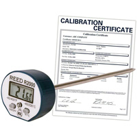 Thermomètre avec certificat ISO, Contact, Numérique, -40-450°F (-40-230°C) NJW125 | Vision Industrielle