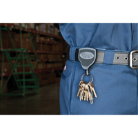 Porte-clés Super48<sup>MC</sup>, Polycarbonate, Câble 48", Fixation Agrafe de ceinture ON541 | Vision Industrielle