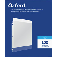 Pochettes protège-documents antiéblouissantes gros calibre Oxford<sup>MD</sup> OR340 | Vision Industrielle