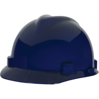 CASQUE SECURITE PROTECTION EN V BLEU SUSP FAST-T, Suspension Rochet, Bleu marine SAP390 | Vision Industrielle