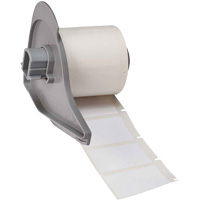 Étiquettes polyvalentes pour environnements difficiles, Polyester, 1,5" lo x 1" h, Blanc SHF071 | Vision Industrielle
