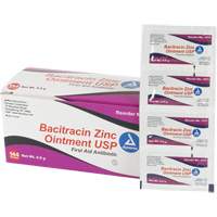 Tampons de premiers soins au bacitracin et zinc, Onguent, Antibiotique SHG029 | Vision Industrielle