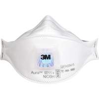 Respirateur à particules Aura<sup>MC</sup> 9211+, N95, Certifié NIOSH SHG412 | Vision Industrielle
