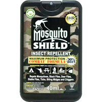 Insectifuge de format poche Mosquito Shield<sup>MC</sup>, DEET à 30 %, Vaporisateur, 40 ml SHG635 | Vision Industrielle