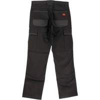 Pantalon de travail WP100, Coton/Spandex, Noir, Taille 0, Entrejambe 30 SHJ108 | Vision Industrielle