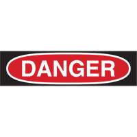 Enseigne «Danger», 10" x 14", Aluminium, Bilingue SW749 | Vision Industrielle