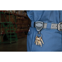 Super48™ Key Chains, Polycarbonate, 48" Cable, Belt Clip Attachment TLZ008 | Vision Industrielle