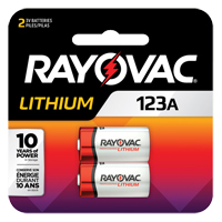 Batteries au lithium, 123, 3 V XG866 | Vision Industrielle