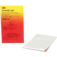 Livret d'étiquettes pour le marquage de fils préimprimées ScotchCode<sup>MC</sup> XH304 | Vision Industrielle
