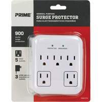 Surge Protector, 5 Outlets, 900 J, 1875 W XJ249 | Vision Industrielle