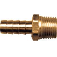 Male Hose Connector, Brass, 1/4" x 1/4" TA197 | Vision Industrielle