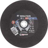 Ripcut™ Stainless Steel & Steel Cut-Off Wheel for Stationary Saws, 12" x 1/8", 1" Arbor, Type 1, Aluminum Oxide, 5100 RPM YC431 | Vision Industrielle