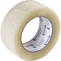 Box Sealing Tape, Hot Melt Adhesive, 1.6 mils, 50 mm (2") x 132 m (433') ZC073 | Vision Industrielle